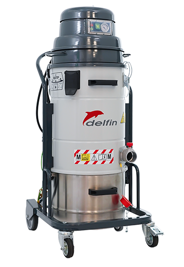 ATEX certified industrial vacuum cleaner for internal 20 zone and external 22-21 zones