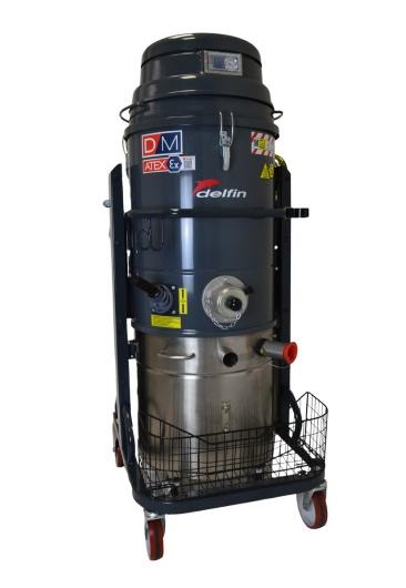 Máy hút bụi công nghiệp DM2 INERT dùng để hút bụi và chất rắn với hệ thống trung hòa bụi phản ứng