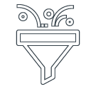 Pre-separator with filter for central vacuum systems